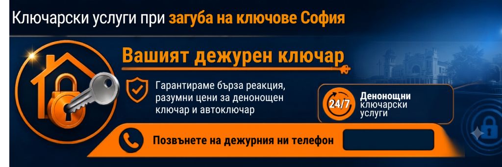 Какво да направите, ако изгубите ключовете си в София